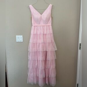Revelry Clove Dress Baby Pink 2
